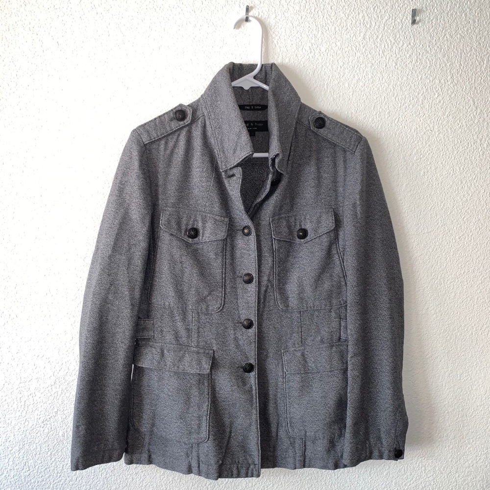 Rag & Bone Military Jacket - Size 8